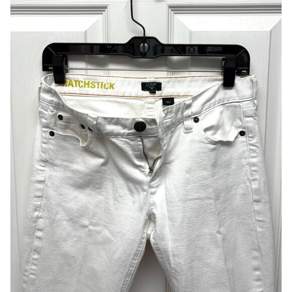 J.Crew White Jeans, Matchstick, Stretch, Spring 13, Women's Size 28 - Picture 2 of 6